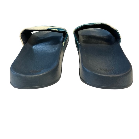 NEW Kith Men’s Palm Tree Slides size 41 Green - Picture 7 of 10